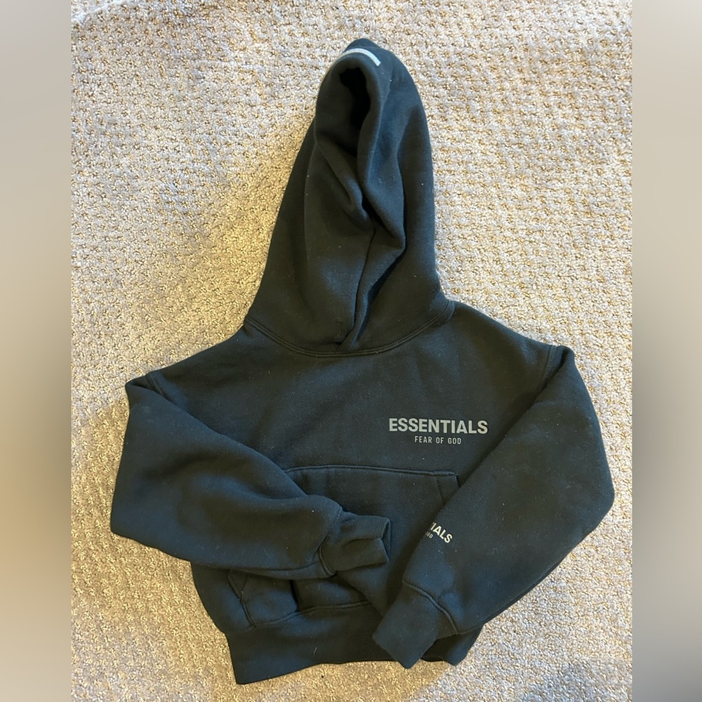 ESSENTIALS Fear of God Kids hoodie Sz2/3